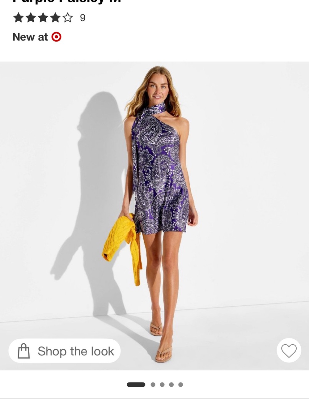 Purple Game day Dress
